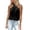 Black, variant on Women's Fashion Solid Color Sleeveless Neck Tops Casual Basic Staple Tee for All Seasons Pair With Jeans Shirts for Summer Women Athletic Top Women Womens Long Sleeve Cold Gear