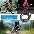 thumbnail image 7 of Uxcell 31.8mm Cycles Bike Seat post Clamp, 2Pcs Aluminum Alloy Seat Tube Clip Bike Quick Release Clamp Black, 7 of 7