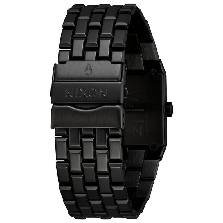 ●NEIGHBORHOOD WATCH Nixon A1262001 Women's Ticket Black Dial Bracelet Quartz
