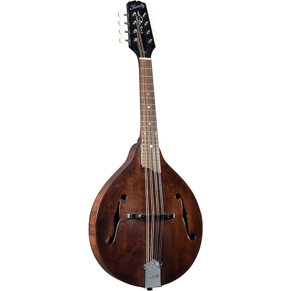 Kentucky KM-206 Deluxe A-Style Mandolin, Satin Brown with Deluxe Gig Bag