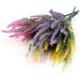 thumbnail image 6 of Morttic 4 Bundles Artificial Flowers Fake Lavender Bouquet No Fade UV Resistant Shrubs Purple Lavender Flowers Artificial Plant for Wedding, Bedroom, Office, Garden, Patio Decoration (Fuchsia), 6 of 7