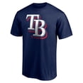 thumbnail image 2 of Men's Navy Tampa Bay Rays Red White and Team T-Shirt, 2 of 3