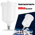thumbnail image 2 of Cergrey Plastic Cup Air Gravity Paint Pot Thread Connector for Spray Gun Tool 600ml Capacity , Plastic Paint Pot, Plastic Pot, 2 of 8