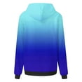 thumbnail image 5 of Ashirexll Womens Hoodies, Oversized Hoodies for Women, Ladies' Fashion Gradient Color Loose Long Sleeve Hoodies Casual Sports Top, 5 of 7