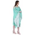thumbnail image 2 of Moomaya Printed Cold Shoulder Kaftan Cover Up For Women Sundress Caftan Dress, 2 of 7