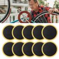 thumbnail image 4 of Parches para neumáticos sin pegamento para bicicleta, adhesivo de secado rápido para protección de neumáticos, 10 Uds., 4 of 9
