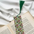 thumbnail image 6 of Kdxio Green Mushroom Print Metal Tassel Bookmarks,Perfect Gift for Art Lovers and Bookworms Metal Bookmarks for Women, 6 of 8