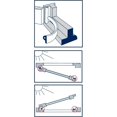 thumbnail image 3 of 5M Drought Excluder Self Adhesive Door Window Seal Strip Soundproofing Collision Avoidance Roll Foam, 3 of 4