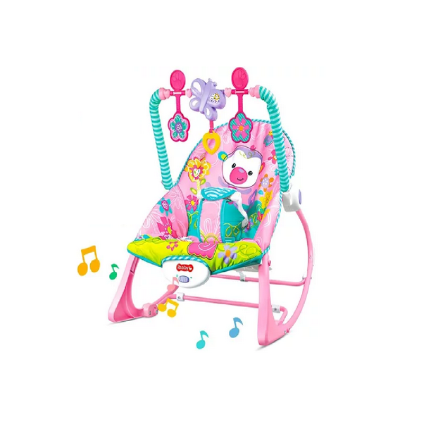 Bouncer Silla Vibradora Mecedora De Bebe Musical Con Juegos