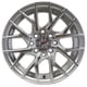 thumbnail image 1 of Rin 14X5.5 4-100/114.3 PRW Mod: P291 ET35 CB73.1 HYPER SILVER MACHINE FACE PRW P291, 1 of 3