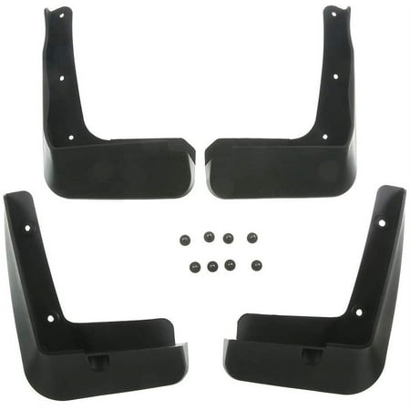 A-Premium Mud Flaps Splash Guards Compatible with Hyundai Sonata 2017 Not Fit Sonata Hybrid Model 4-PC