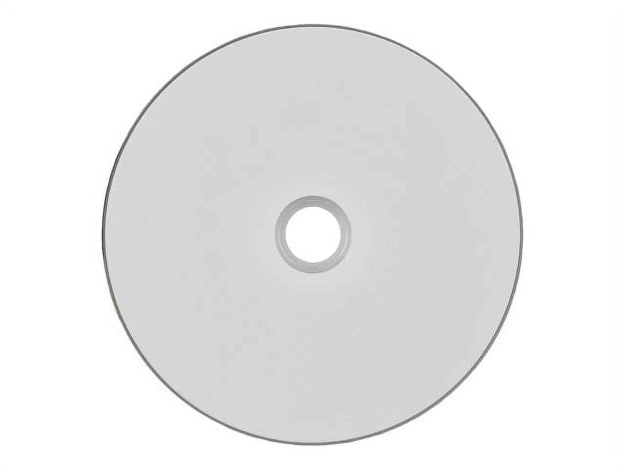 Disque imprimable Verbatim Bd-R 6X Hub à jet d'encre blanc