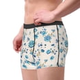 thumbnail image 3 of Wukai Rose Flowers Print Men’s Underwear Breathable Boxer Briefs,&nbsp;Moisture Wicking & Breathable-XX-Large, 3 of 7