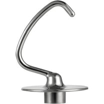 Stainless Steel Dough Hook Attachment for KitchenAid 4.5-5 Quart Tilt-Head Stand Mixer, K45DH Dough Hook Replacement for KSM90 and K45, Mixer Parts Accessories