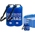 thumbnail image 2 of Splihome 10L Outdoor Waterproof Dry Bag Pool Weight Foldable Pool Sand Bags For Raft Swim Navy blue, 2 of 6
