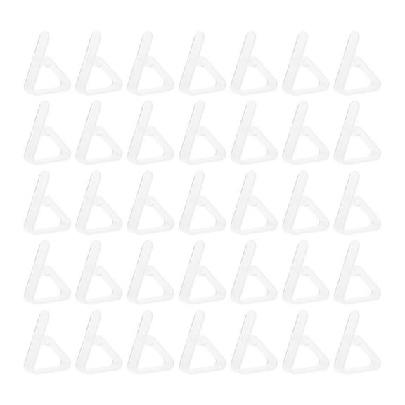 50 Pcs Para Tablecloth Clip Tablecloth Securing Clip 5.7X4.5X1.3CM Transparent