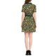 thumbnail image 3 of INSPIRE CHIC Vestidos de Camisa de Manga Corta con Cinturón y Cuello en Contraste para Mujeres S Verde, 3 of 6