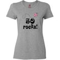 thumbnail image 3 of Inktastic 50th Birthday 50 Rocks Gift Women's T-Shirt, 3 of 5