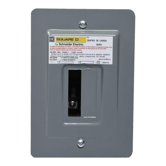 Centro de Carga Schneider QOD2F 50 A 1F 3H 2SP Nema 1