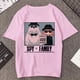 thumbnail image 2 of Camiseta estampada de Manga Anya Forger para mujer, remera de Anime Rosa divertida de la familia Spy X, playera informal Harajuku de Manga corta para mujer, 2 of 5
