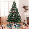 thumbnail image 7 of Sikiie Labrador Retriever Dog 30-48 inches {designName} Print Christmas Tree Skirt Snowman Xmas Tree Skirt with Edge Christmas Decorations for Holiday Party48", 7 of 7