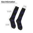 thumbnail image 5 of Balery Mathematica Science Printed Novelty Socks Men's Women's Crew Socks Sports Socks Knee High Socks Cotton Socks Quirky and Cool Socks, 5 of 9