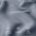 thumbnail image 5 of Bare Home TENCEL™ Sheet Set - Lyocell derived from Eucalyptus - Queen, Indigo, 5 of 9