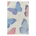 thumbnail image 4 of Butterflies Blue and Pink Black Out Curtains 72 Inch Length Curtains for Sliding Glass Doors Bedroom Living Room 2 Pack, 4 of 6