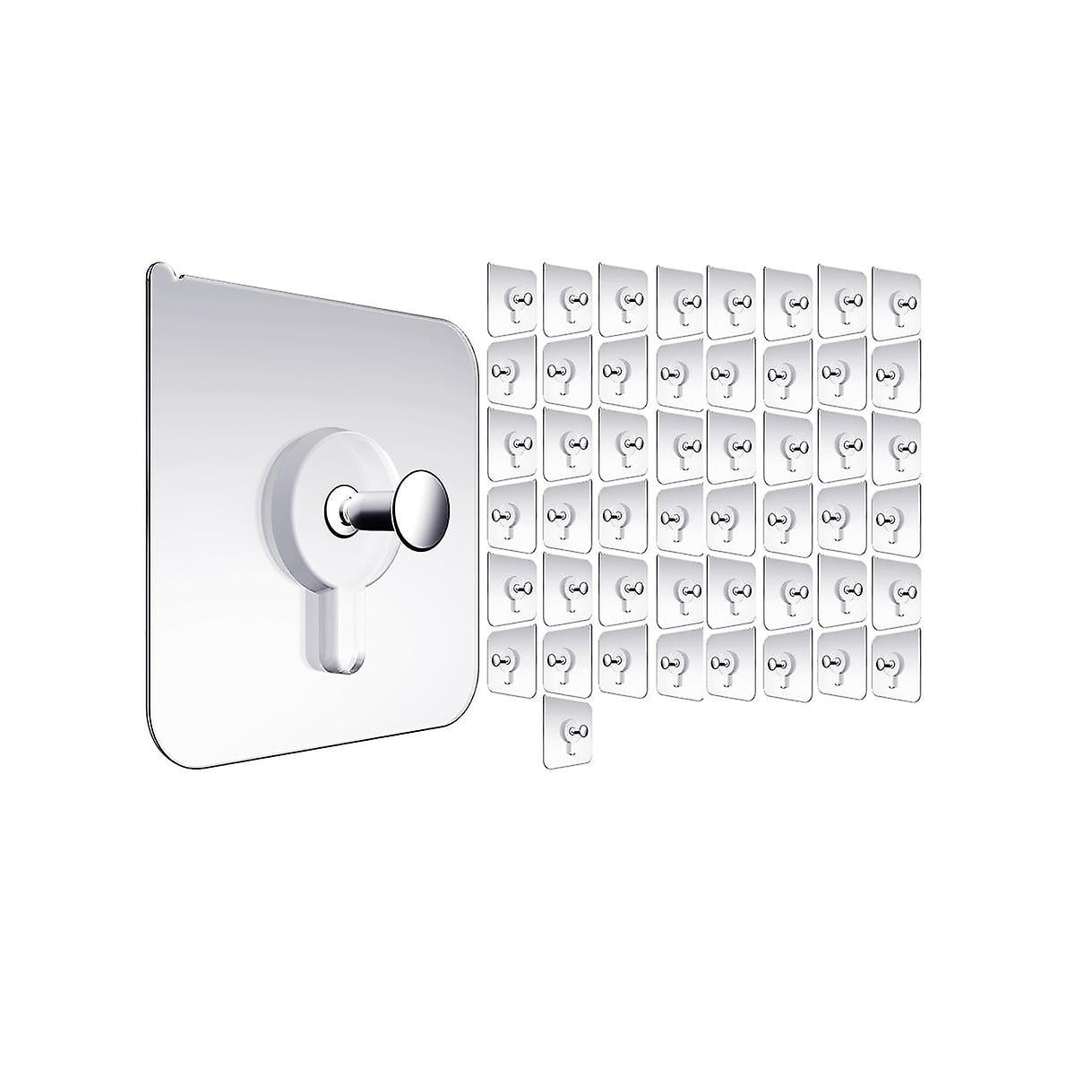 Wall Hangers Without Nails Wall Hooks for Hanging 50 Packs Adhesive Wall Hooks Picture Hangers for Living Room ZJKDGJKJ Walmart