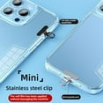 thumbnail image 3 of Mobile Phone Lanyard Gasket Mini Stainless Steel -thin Metal Back Patch Y2, 3 of 10