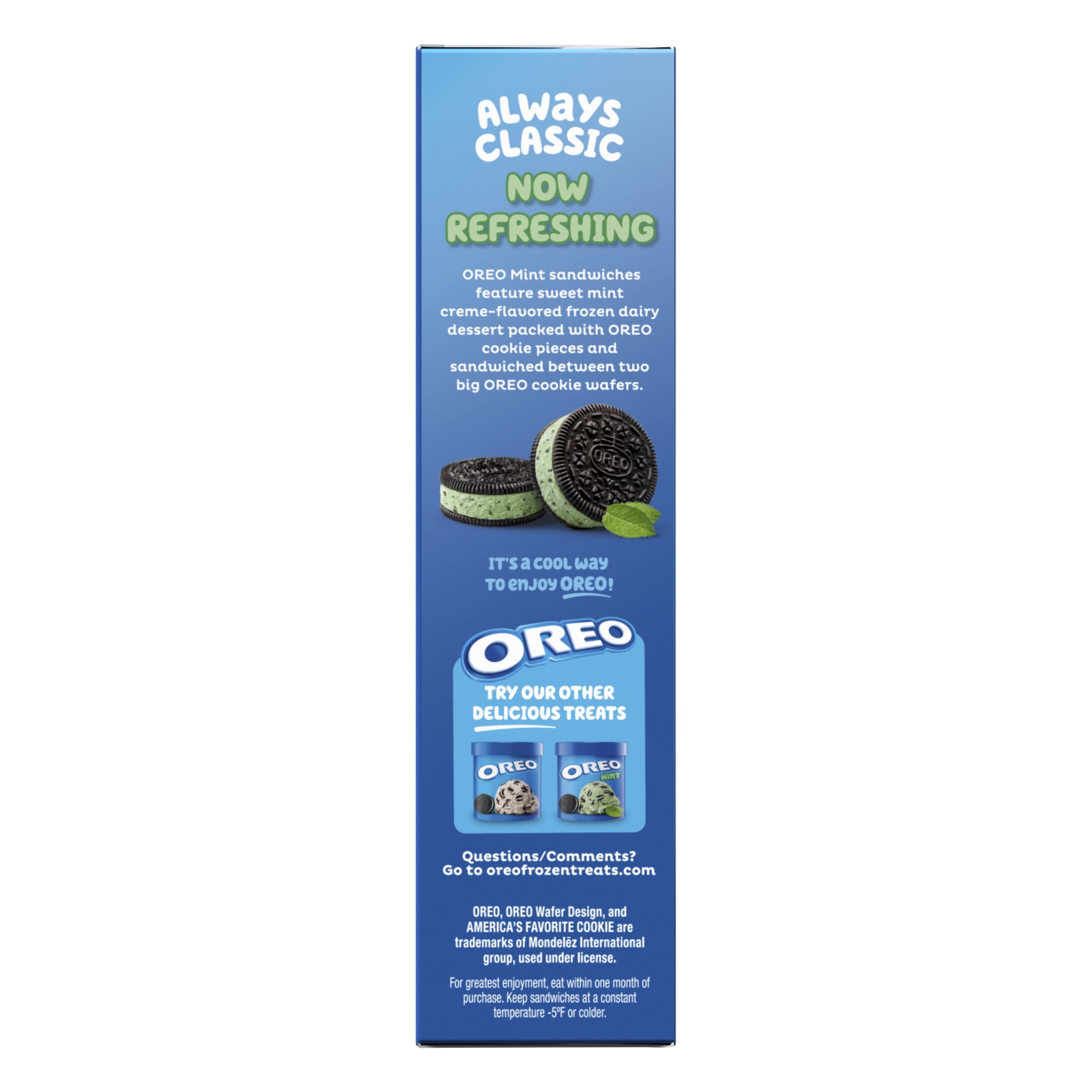 OREO Mint Sandwiches, 4 Count