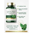 thumbnail image 4 of Bálsamo de limón 2400mg Hoja Melisa 200cáps salud digestiva, 4 of 8