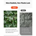 thumbnail image 3 of VEVOR Expandable Fence Privacy Screen, 25 x 126 in Expand Artificial Plant Wall, Realistic Artificial Ivy Panel with 50 Zip Ties, Decorative Faux Greenery Backdrop Hedges for Balcony Patio Outdoor, 3 of 9