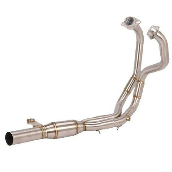 Full System Motorcycle Front-Mid Link Pipe Exhaust Slip On For Suzuki GSX250R GSX 250R DL250 Without Muffler