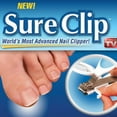 Sure Clip Extra Wide Stainless Steel Nail Clipper, 1 ea