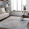 thumbnail image 6 of Hauteloom Marchwood Wool Living Room, Bedroom Area Rug - Traditional - Blue, Gray - 8' x 10', 6 of 11