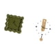 thumbnail image 3 of Reloj De Pared Silencioso Con Números Romanos Cuadrados, Adorno Para Baño, Casa De Campo, Cocina, Estudio, Sala De Estar, Aula, Decoración Colgante Precisa., 3 of 6