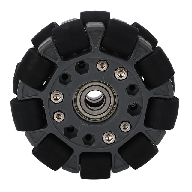 Rueda Omnidireccional Del Robot, Neumático De Rueda Omnidireccional Del Robot Con Rotación De 360 grados Estabilidad De Carga Para Sistemas De Transmisión