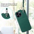 thumbnail image 5 of ELEHOLD for iPhone 15 Pro Wallet Crossbody Case Premium PU Leather Organ Card Slots Magnetic Closure Detachable Wrist Lanyard Shoulder Strap Flip Shockproof iPhone 15 Pro Cover,Green, 5 of 11