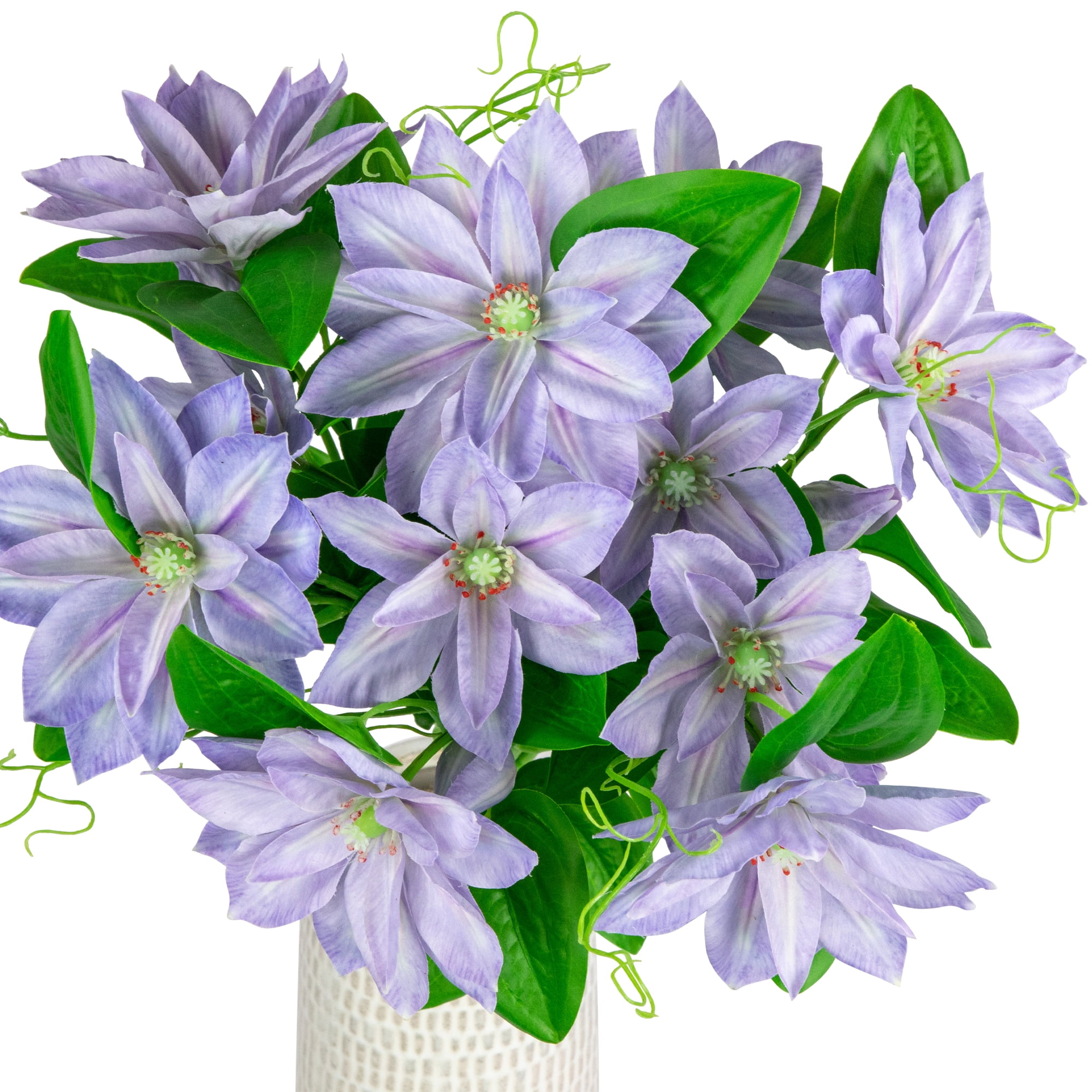 Northlight Real Touch™ Purple Artificial Lotus Floral Sprays, Set of 6 - 25"