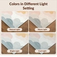 thumbnail image 7 of Design&I 2'x3' Washable Throw Rug Low Profile Daily Traffic Ready Accent Abstract Watercolor Rgu Plush Pastel Gradient Large Classroom for Hallway, Laundry Room, 7 of 7