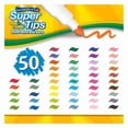 thumbnail image 3 of Crayola Super Tips Washable Markers, 50 Count, 3 of 5