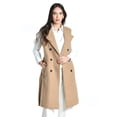 thumbnail image 5 of Chaleco Teddy con cinto Roman Fashion /Juvenil, 123 (Cafe) cafe CH, 5 of 5