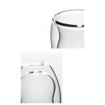 thumbnail image 4 of Taza de café de doble pared, taza de bebida, taza transparente resistente al calor con aislamiento, taza de café expreso, taza aislada para beber Macarena Taza de café, 4 of 8