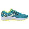 thumbnail image 2 of Saucony Women's Omni 16 Running Shoe, Teal/Citron, 10 Medium US, 2 of 3