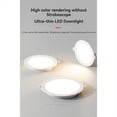 thumbnail image 4 of 6 Focos LED Empotrables de Techo Redondos de 12 W para Iluminación Decorativa de Interiores, Dormitorios y Hogares, Luz, 4 of 5