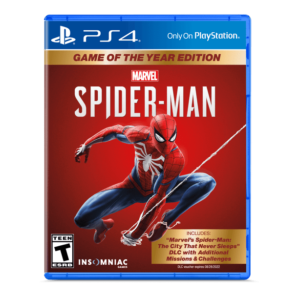 Arkæolog Strøm skinke Marvel's Spider-Man: Game of the Year Edition - PlayStation 4 - Walmart.com