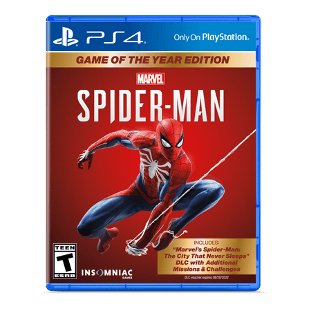 Marvel's Spider-Man, Game of the Year Edition, Sony, PlayStation 4, (Best Ps4 Games Right Now)