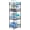 4-Tier, variant on Water Bottle Holder Rack Soda Drink Organizer Vertical Metal Food Storage Shelf for Kitchen Countertop Pantry, Can Storage Organizer for Pantry