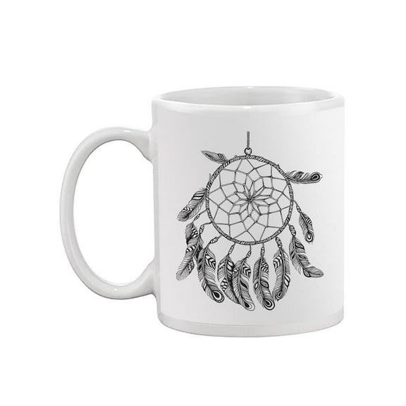 Dream Catcher Sketch Style Mug -Image by Shutterstock,
